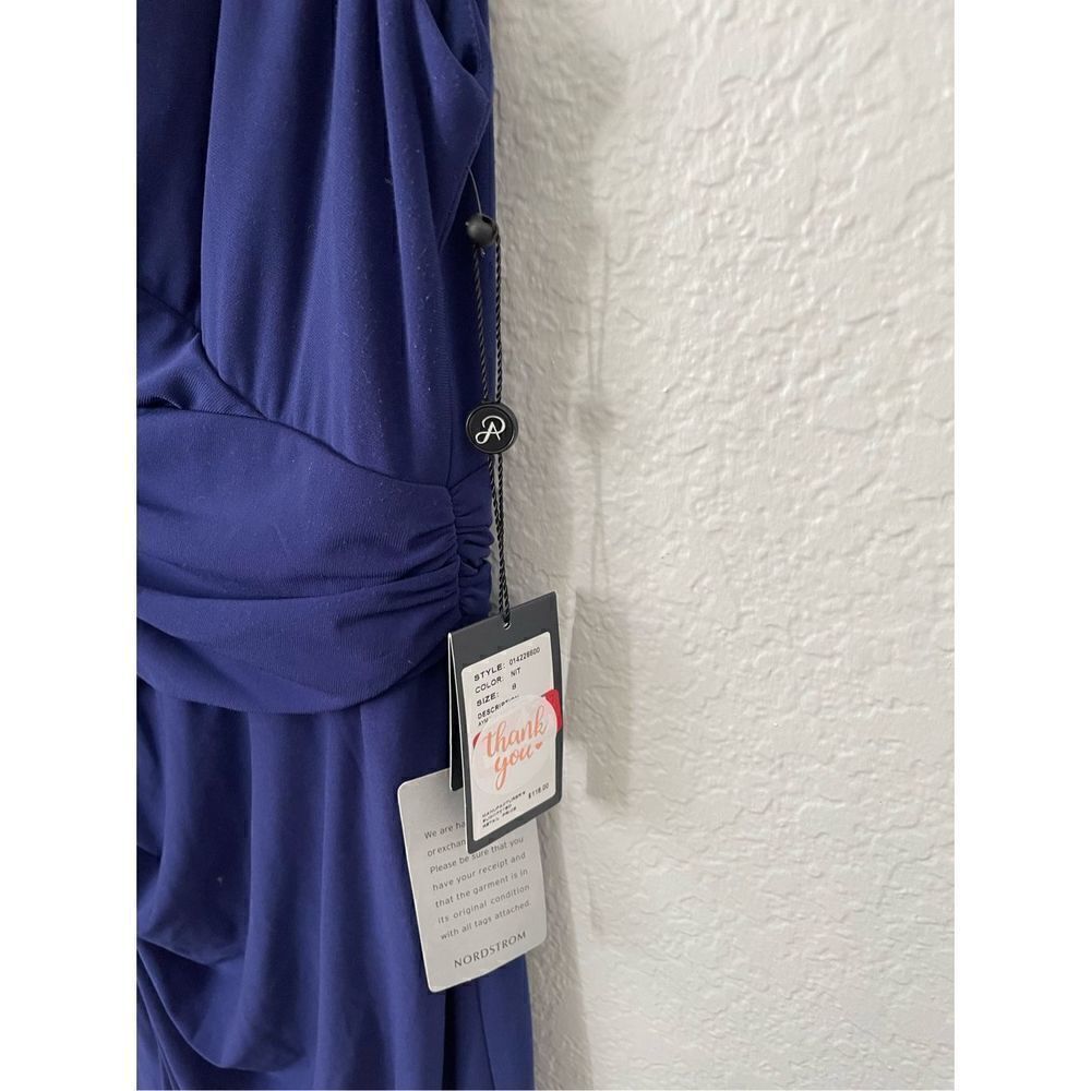🆕 NWT Adrianna Papell Woman’s size 8 dress blue - Picture 9 of 10